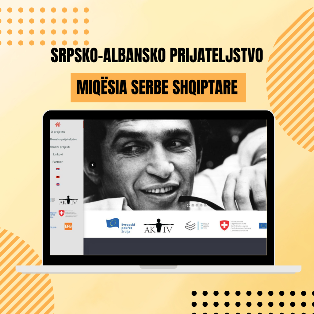 During the project, the website will amount to some 1500 posts and include a massive internet database offering textual, documentary and visual knowledge on Serbian-Albanian relations.